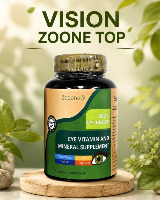 VISION ZOONE TOP — suplemento de vitaminas y minerales para el bienestar visual
